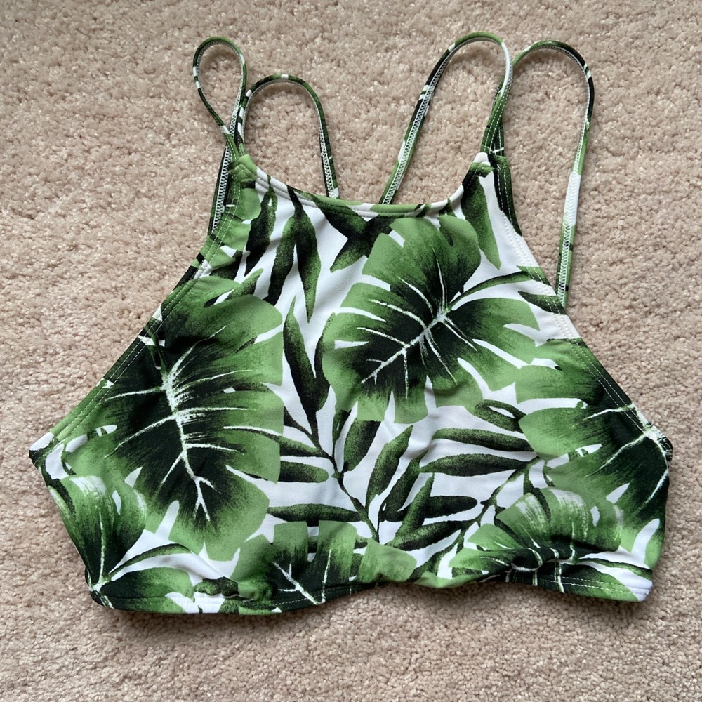 High neck bikini top